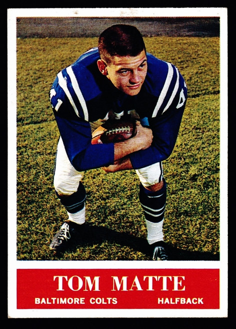 1964 Philadelphia #006 Tom Matte RC EX-