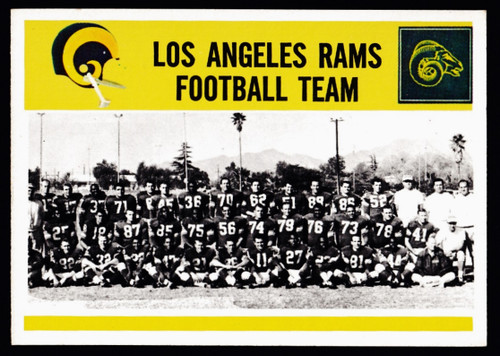 1964 Philadelphia #097 Los Angeles Rams Team NM