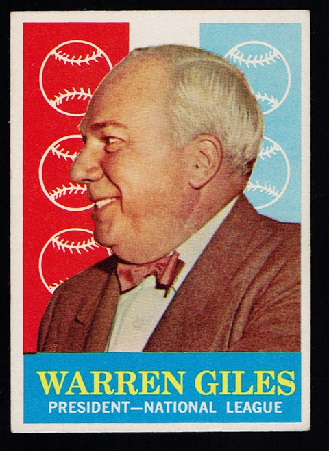 1959 Topps #200 Warren Giles VGEX