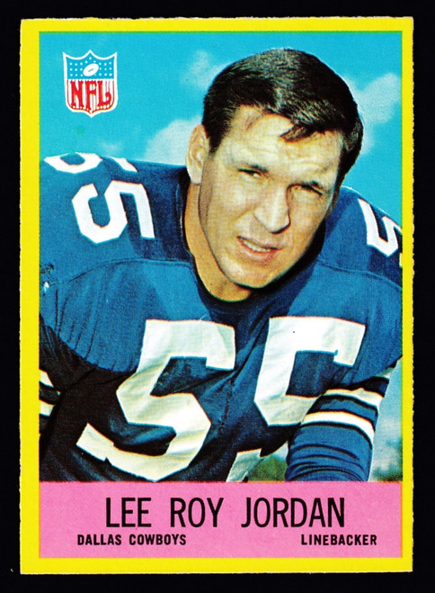 1967 Philadelphia #054 Lee Roy Jordan RC EXMT