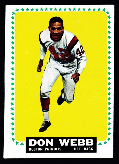 1964 Topps #020 Don Webb RC VGEX