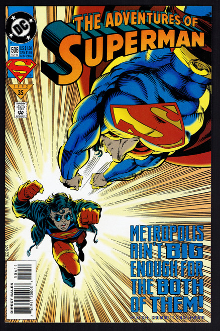 1993 DC Adventures of Superman #506 NM