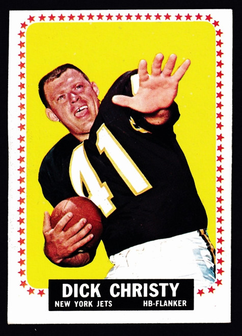 1964 Topps #111 Dick Christy SP Miscut