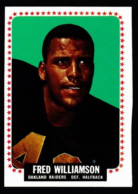 1964 Topps #152 Fred Williamson SP Miscut