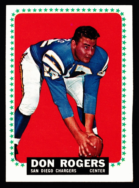 1964 Topps #170 Don Rogers RC SP Miscut