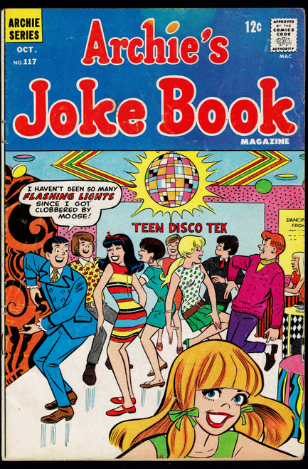 1967 MLJ Archie's Joke Book #117 VG