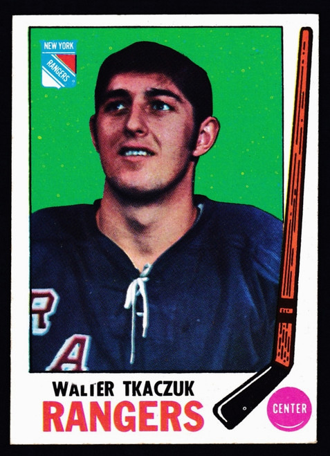 1969 Topps #043 Walter Walt Tkaczuk RC EX+