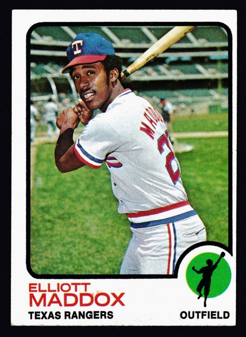 1973 Topps #658 Elliott Maddox EX-