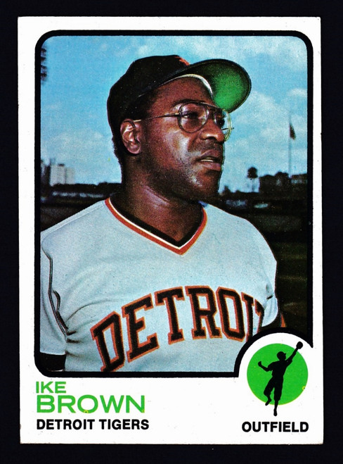 1973 Topps #633 Ike Brown EX