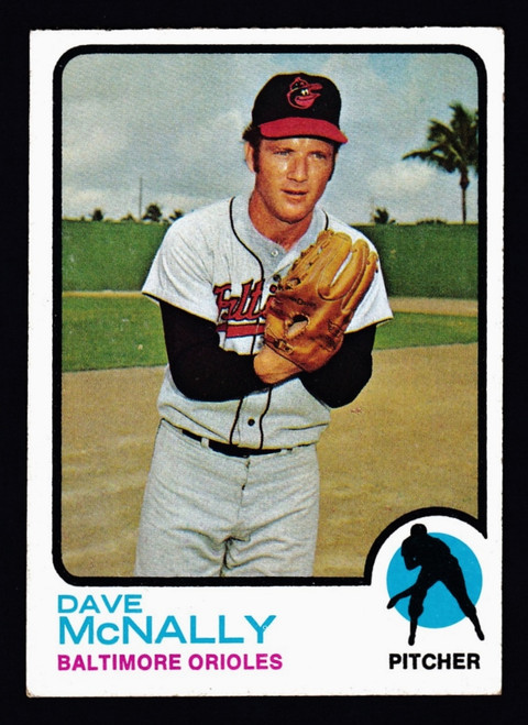 1973 Topps #600 Dave McNally EX-