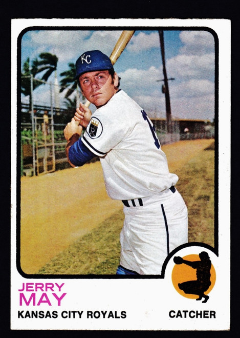 1973 Topps #558 Jerry May VGEX