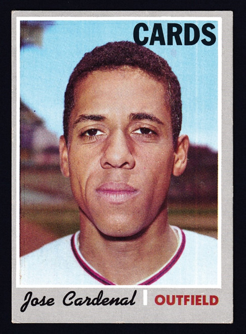 1970 Topps #675 Jose Cardenal GD