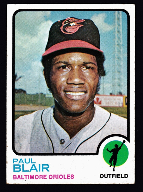 1973 Topps #528 Paul Blair VGEX