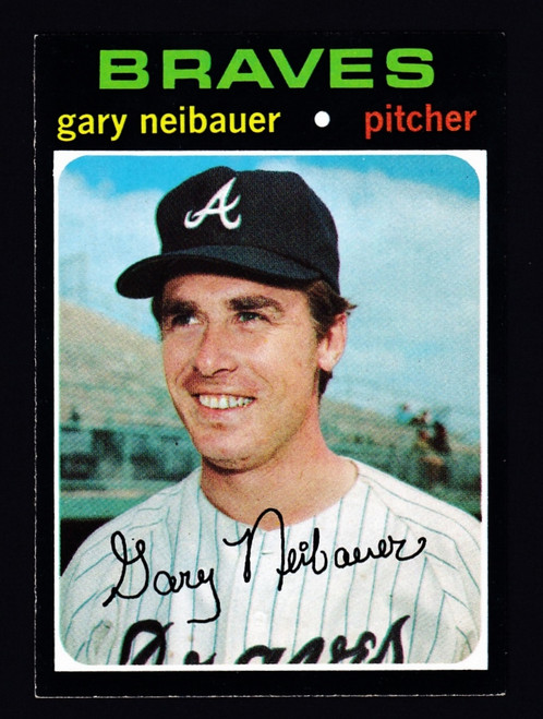 1971 Topps #668 Gary Neibauer EXMT