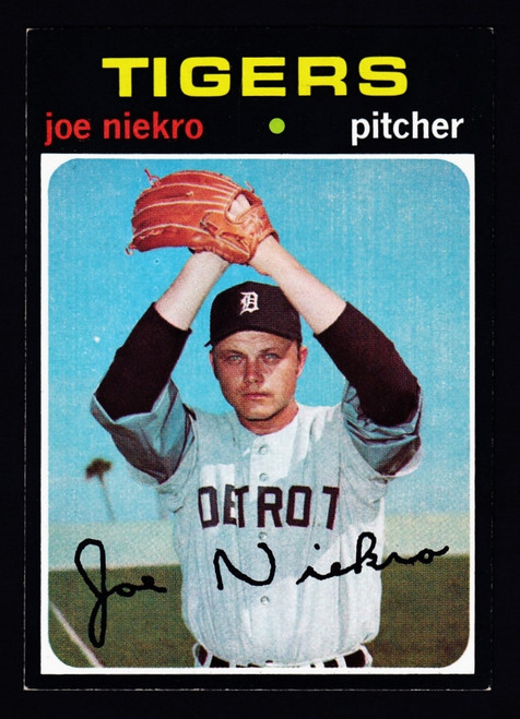 1971 Topps #695 Joe Niekro EX+