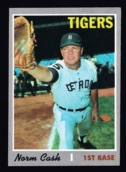 1970 Topps #611 Norm Cash EX+