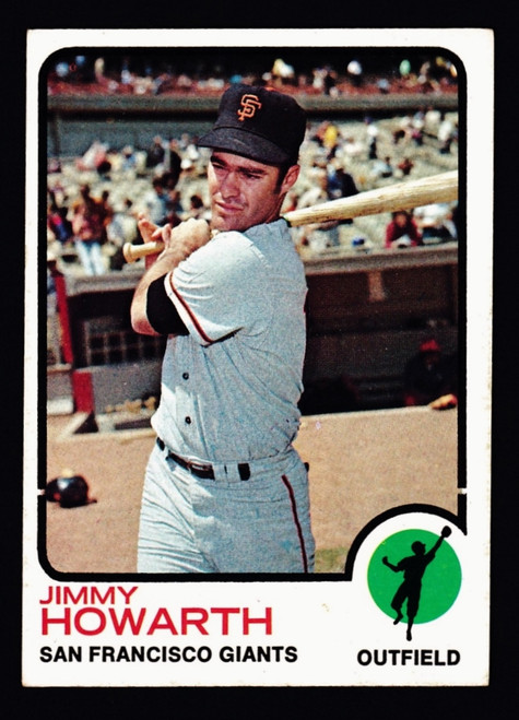 1973 Topps #459 Jimmy Howarth RC EX-