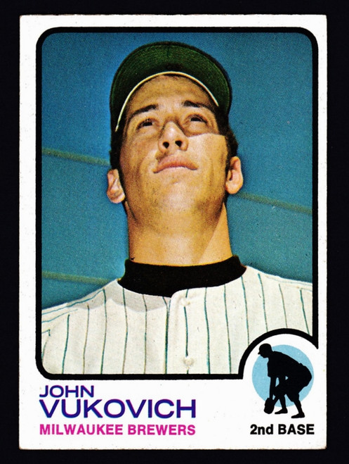 1973 Topps #451 John Vukovich RC EX-