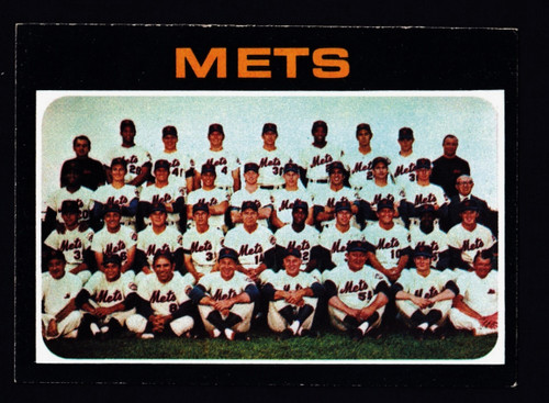 1971 Topps #641 New York Mets Team EX+