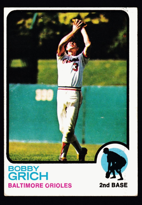 1973 Topps #418 Bobby Grich VG+