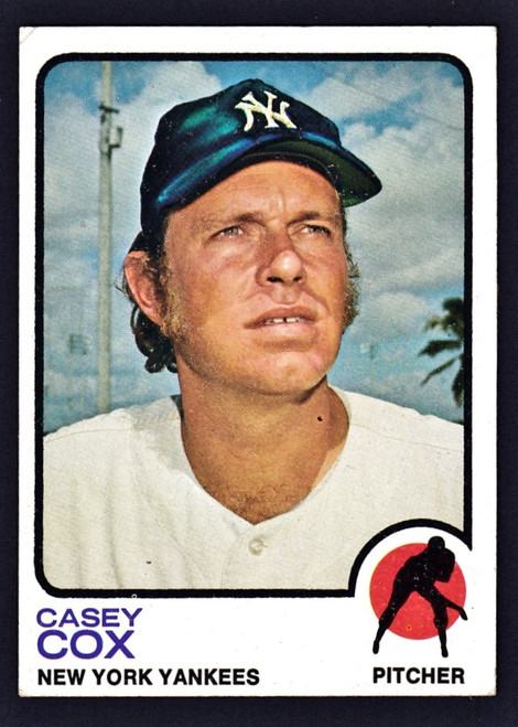 1973 Topps #419 Casey Cox VGEX