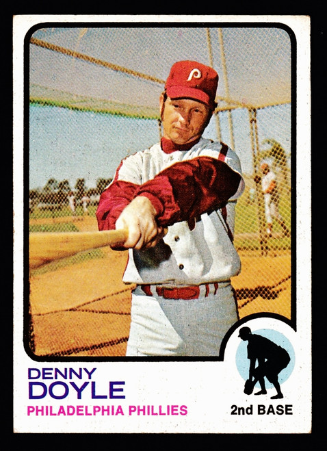 1973 Topps #424 Denny Doyle VGEX