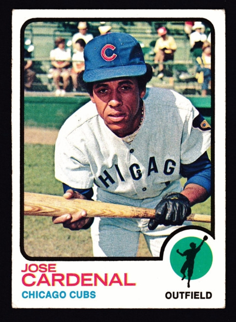 1973 Topps #393 Jose Cardenal VGEX