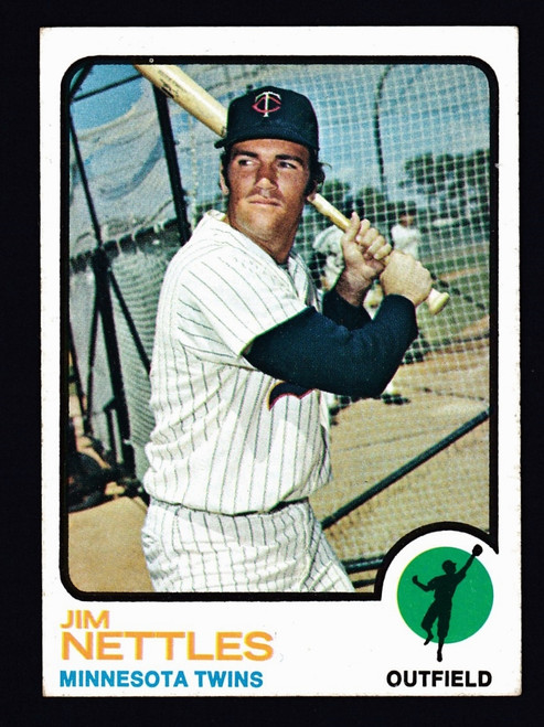 1973 Topps #358 Jim Nettles EX-