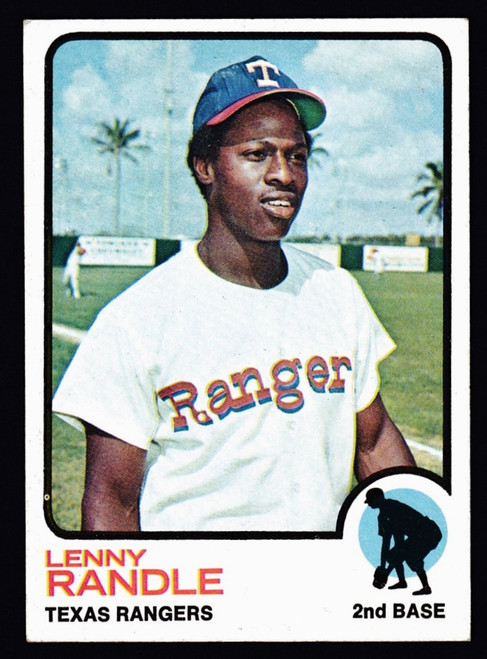 1973 Topps #378 Lenny Randle EX
