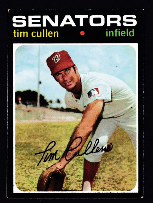 1971 Topps #566 Jim Cullen EX-