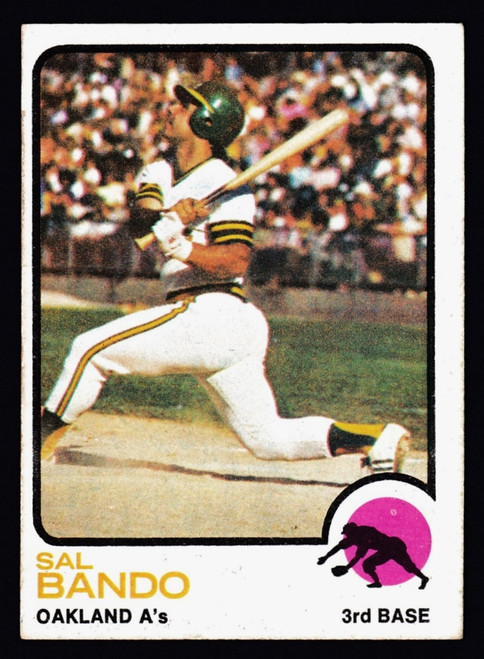 1973 Topps #155 Sal Bando VGEX