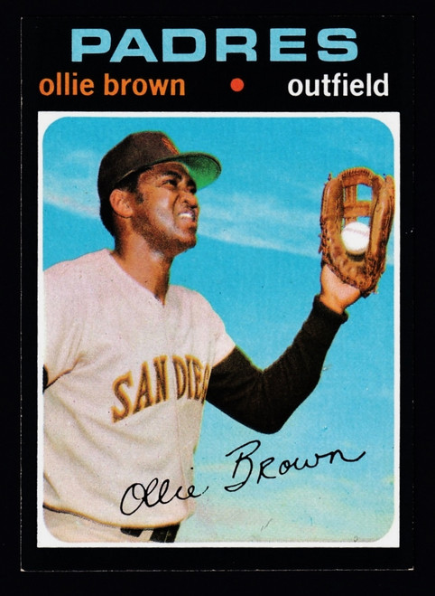 1971 Topps #505 Ollie Brown EX+