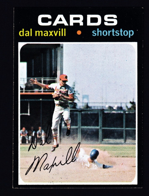 1971 Topps #476 Dal Maxvill EXMT+