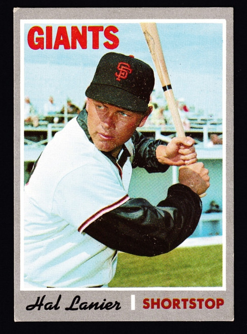 1970 Topps #583 Hal Lanier VGEX