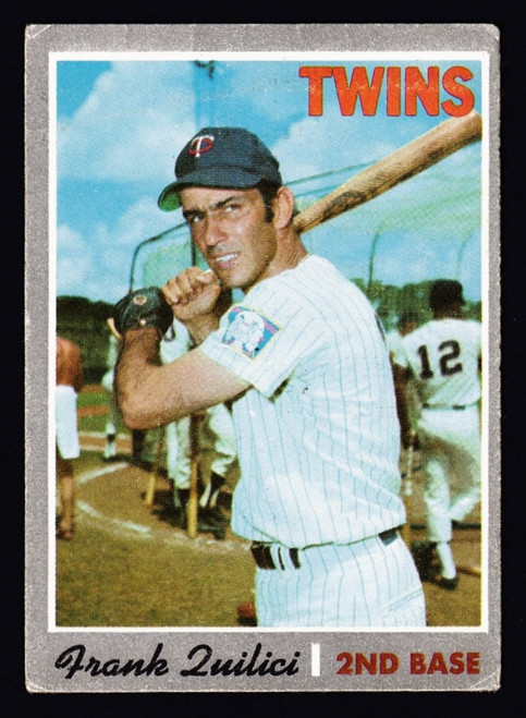 1970 Topps #572 Frank Quilici Fair