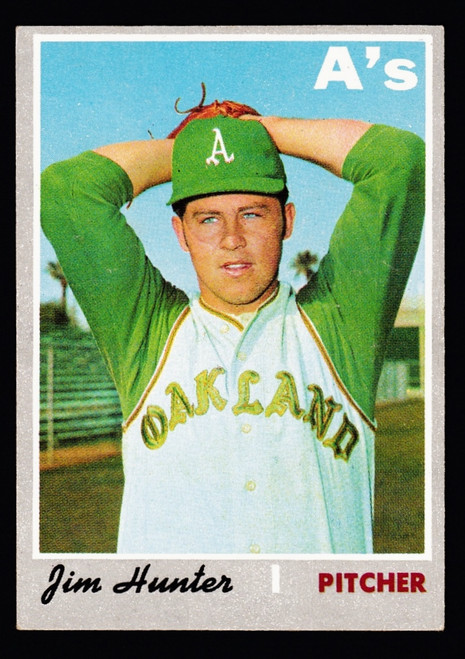 1970 Topps #565 Jim Hunter EX-