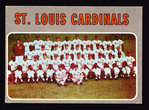1970 Topps #549 St. Louis Cardinals Team VG+