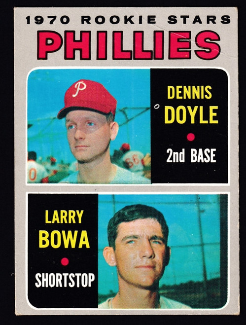 1970 Topps #539 Phillies Rookie Stars Larry Bowa RC GD