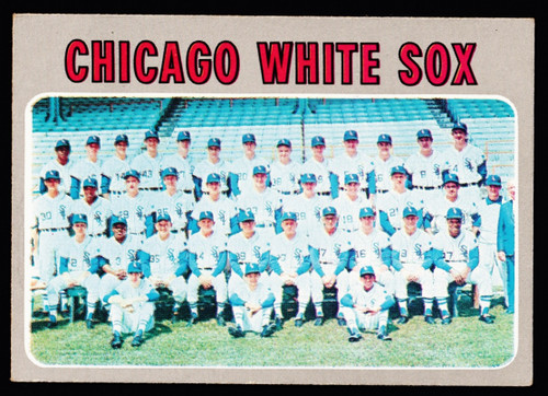 1970 Topps #501 Chicago White Sox Team EX
