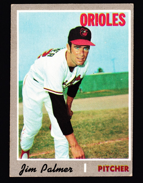 1970 Topps #449 Jim Palmer VG