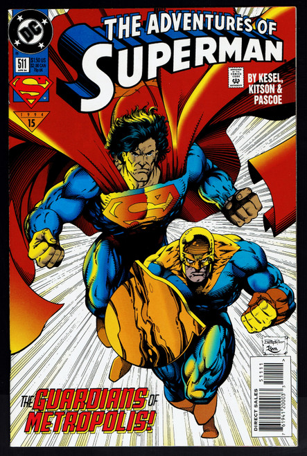 1994 DC Adventures of Superman #511 VF/NM