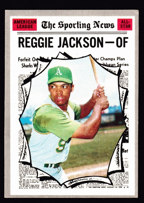 1970 Topps #459 Reggie Jackson AS VGEX