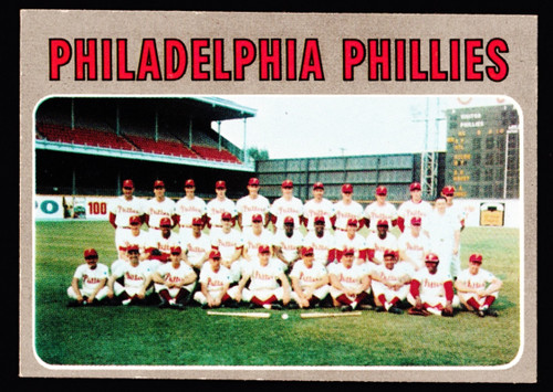 1970 Topps #436 Philadelphia Phillies Team EX