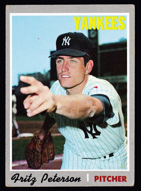 1970 Topps #142 Fritz Peterson GD+