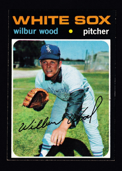 1971 Topps #436 Wilbur Wood EXMT