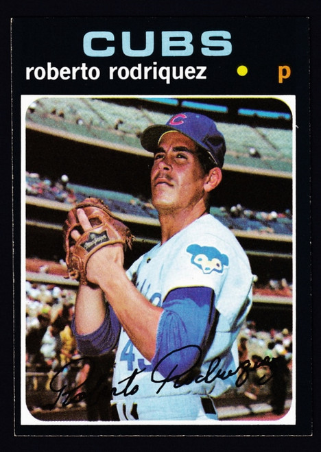 1971 Topps #424 Roberto Rodriquez EX-