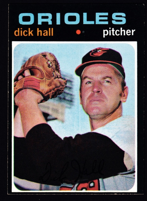 1971 Topps #417 Dick Hall EX