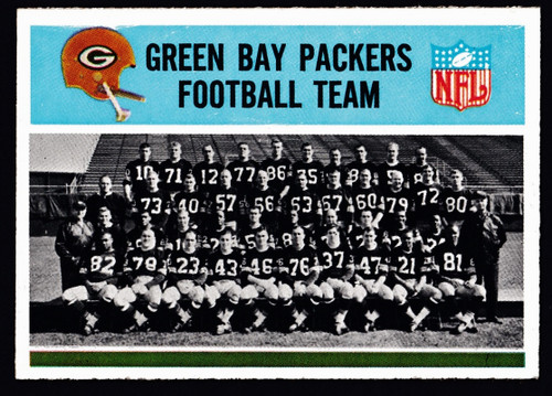 1966 Philadelphia #079 Green Bay Packers Team NM