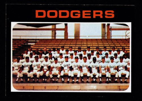 1971 Topps #402 Los Angeles Dodgers Team EXMT+