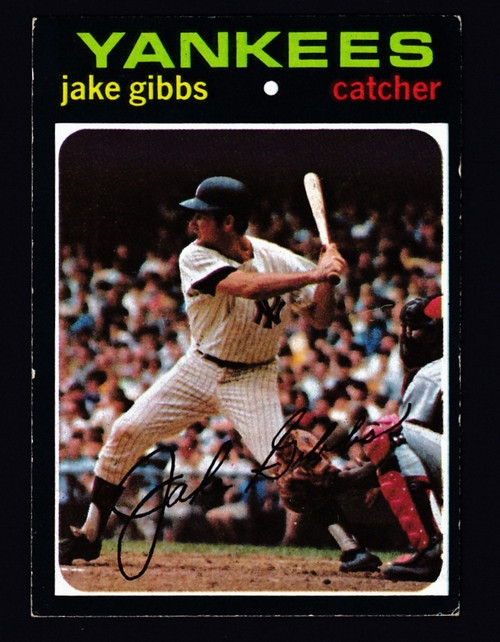1971 Topps #382 Jake Gibbs VGEX